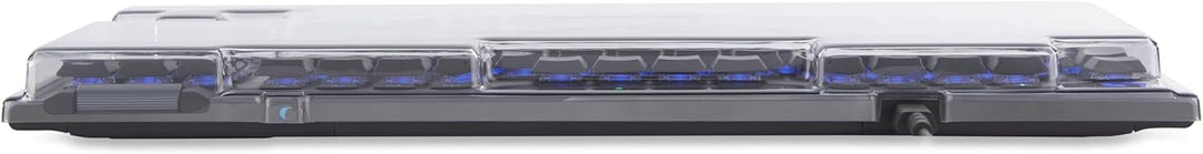 Decksaver Cover für die Logitech G915 Lightspeed TKL Tastaturserie - geräucherte/klare Schutzhülle,