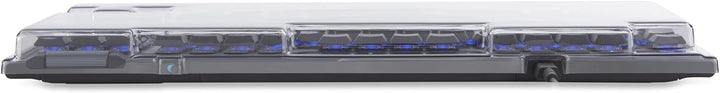 Decksaver Cover für die Logitech G915 Lightspeed TKL Tastaturserie - geräucherte/klare Schutzhülle,
