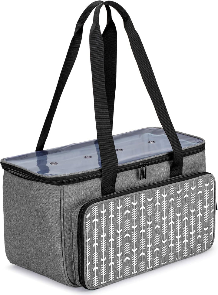 Yarwo Tasche für Garnaufbewahrung, Stricktasche zur Aufbewahrung von Wolle, Handarbeitstasche mit Gr