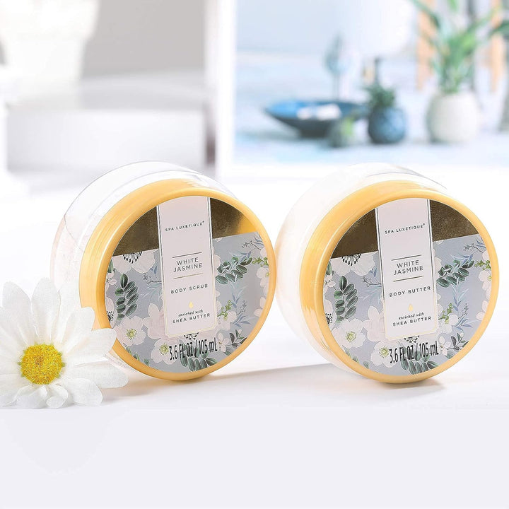 SPA LUXETIQUE Beauty Set für Frauen-12tlg Jasminduft Bade Geschenkset, Geburtstagsgeschenk, Spa Set,