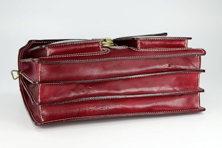 Belli Design Bag B italienische Leder Businesstasche Arbeitstasche Messenger Aktentasche Lehrertasch