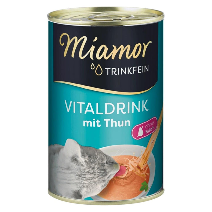 Miamor Trinkfein Vitaldrink mit Thun | 24x 135ml für Katzen Huhn 135 ml (24er Pack), Huhn 135 ml (24