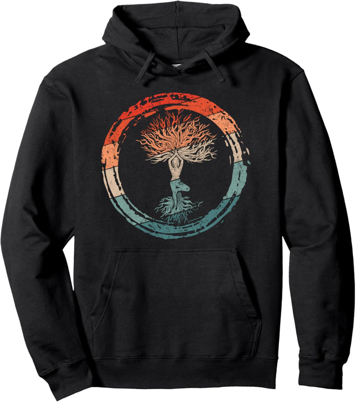 Schönes Chakra Yogi Namaste & Meditations Om Mantra Zen Yoga Pullover Hoodie