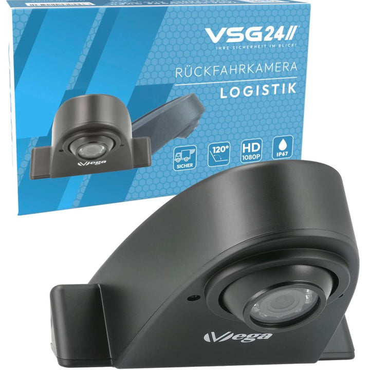 VSG24 HD Transporter Kugelkopf Rückfahrkamera, Sprinter Kamera inkl. Adapter Kabel, 1080P HD Auflösu