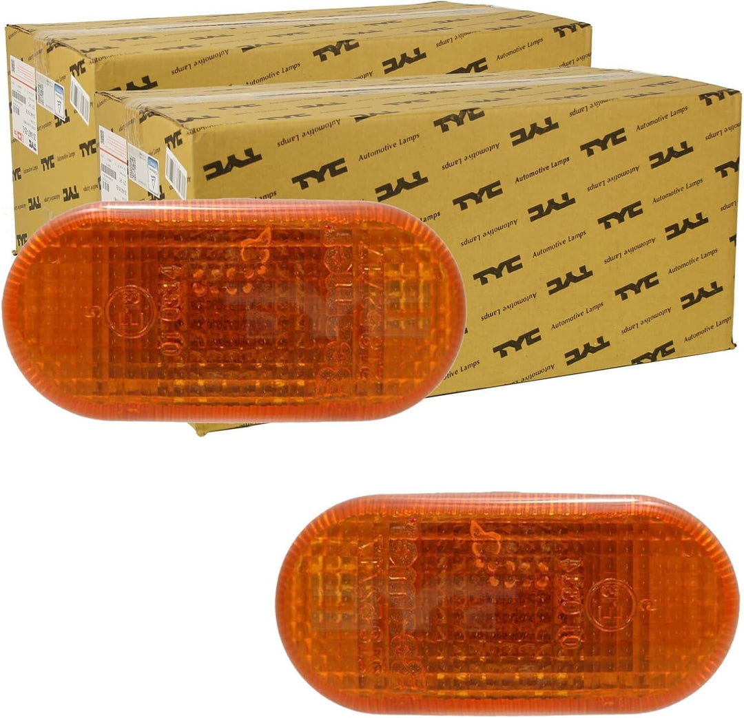 2X TYC Blinker Orange Seitenblinker links+rechts | 2x 18-5271-15-2 Kompatibel mit Agila A (H00)