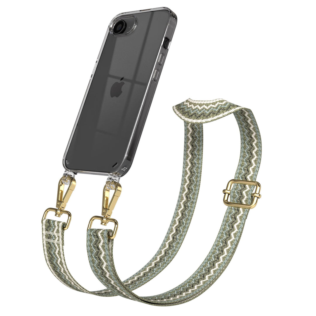 EAZY CASE Handykette - Verstellbares Taschenband kompatibel mit iPhone 16e, Schulterriemen, Handykor