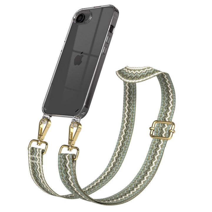 EAZY CASE Handykette - Verstellbares Taschenband kompatibel mit iPhone 16e, Schulterriemen, Handykor