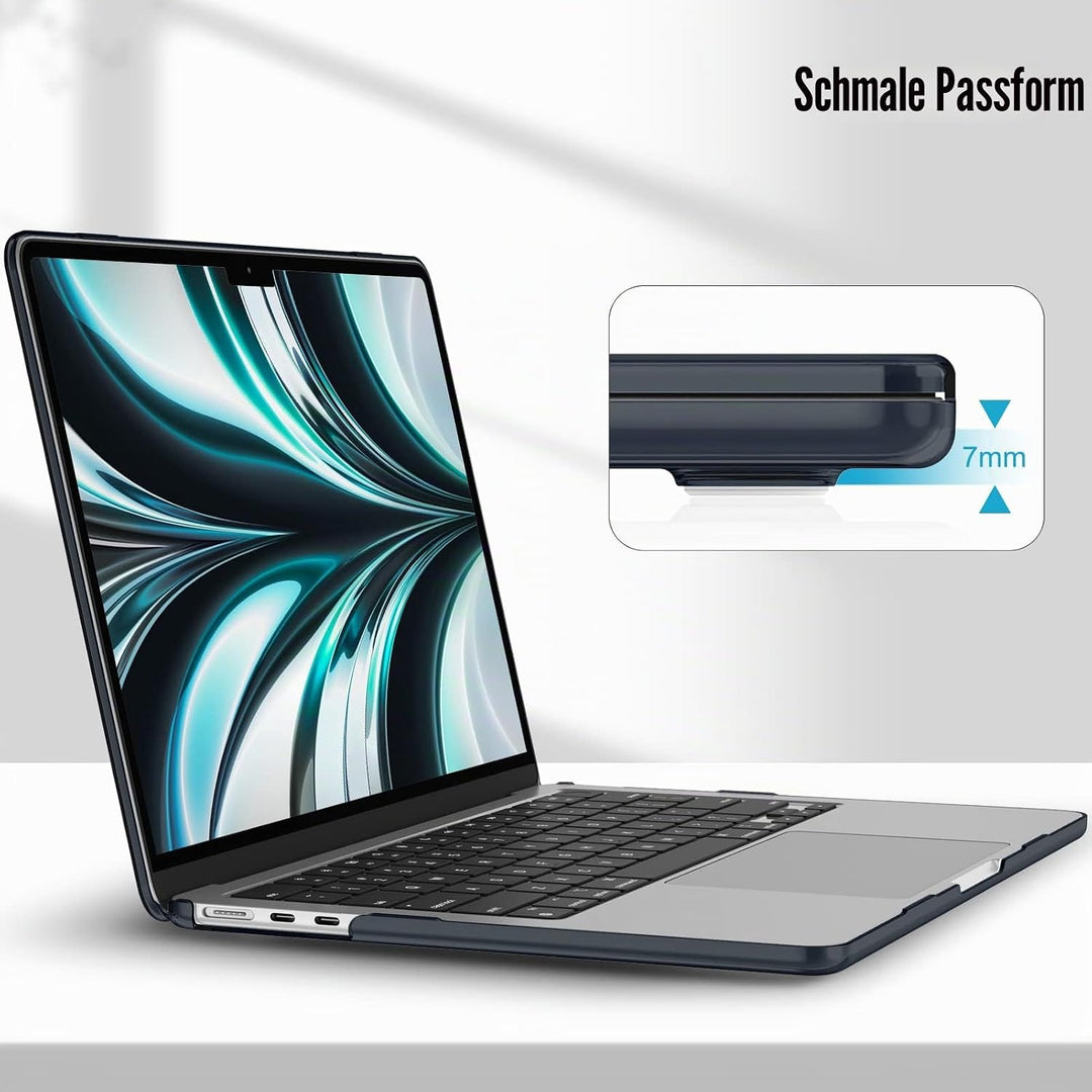 Fintie Hülle Kompatibel mit MacBook Air M5 M4 M3 M2 13.6 Zoll (2026-2022) A3449 A3240 A3113 A2681, U