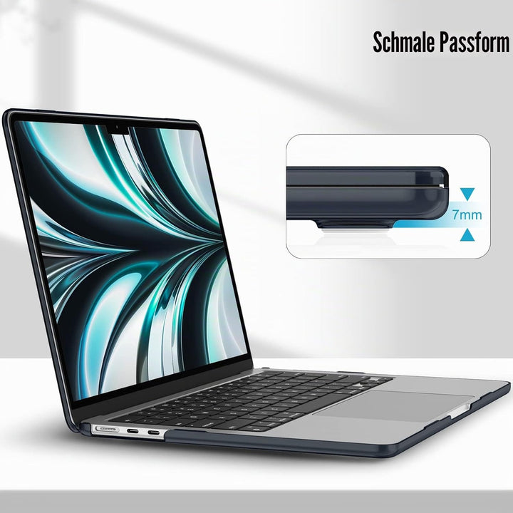 Fintie Hülle Kompatibel mit MacBook Air M5 M4 M3 M2 13.6 Zoll (2026-2022) A3449 A3240 A3113 A2681, U