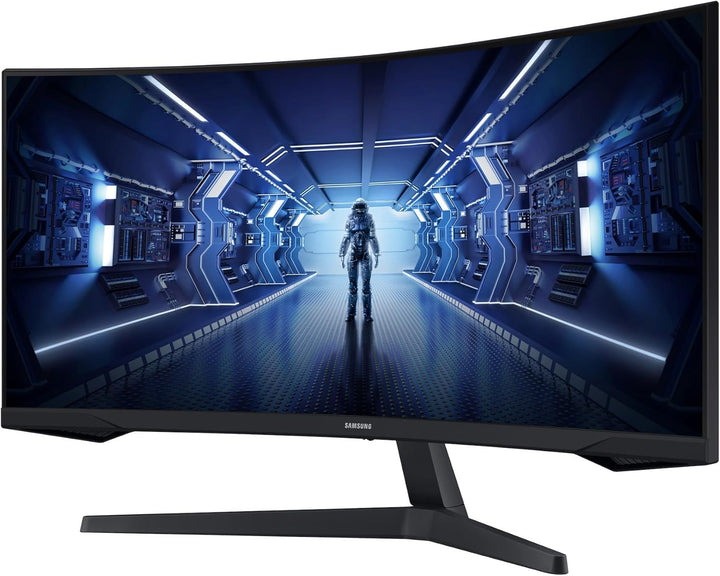 SAMSUNG ODYSSEY G5 Curved PC-Gaming-Bildschirm - 34 UWQHD - VA-Panel - 1 ms - 165 Hz - AMD FreeSync