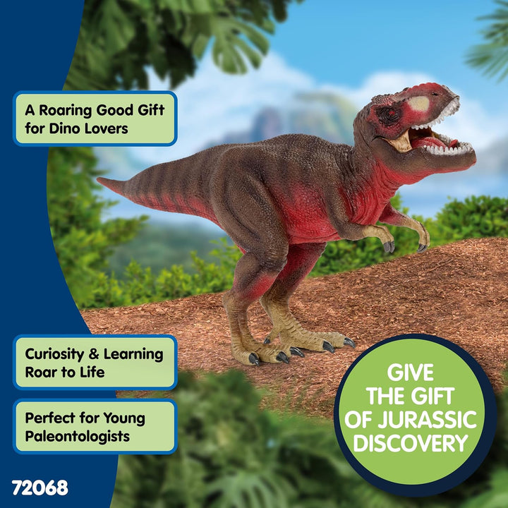 schleich DINOSAURS 72068 Tyrannosaurus Rex - König der Dinosaurier T Rex Dino mit Mörderischem Beweg