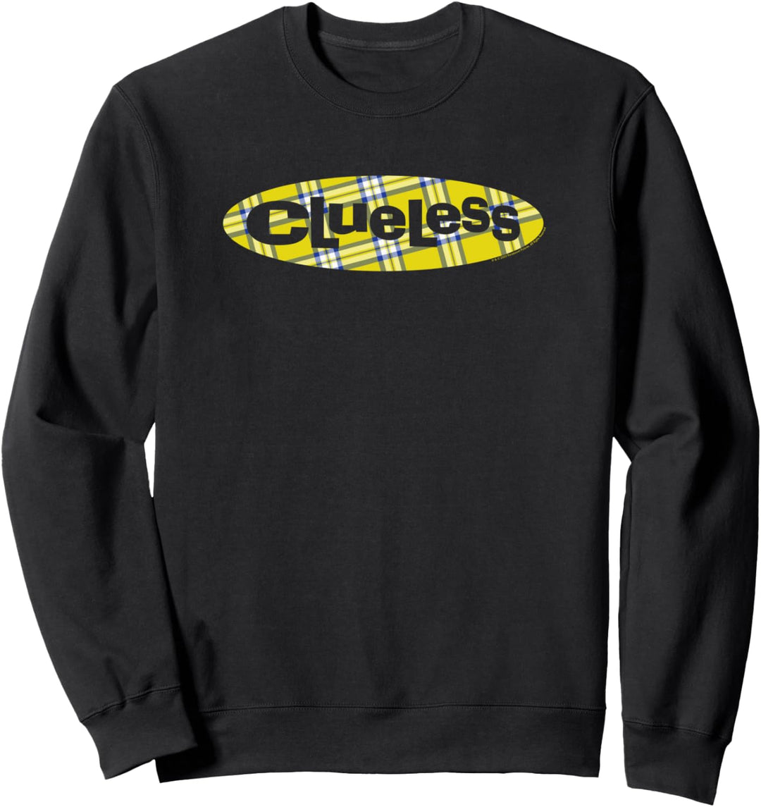 Clueless Plaid Movie Chest Logo Sweatshirt