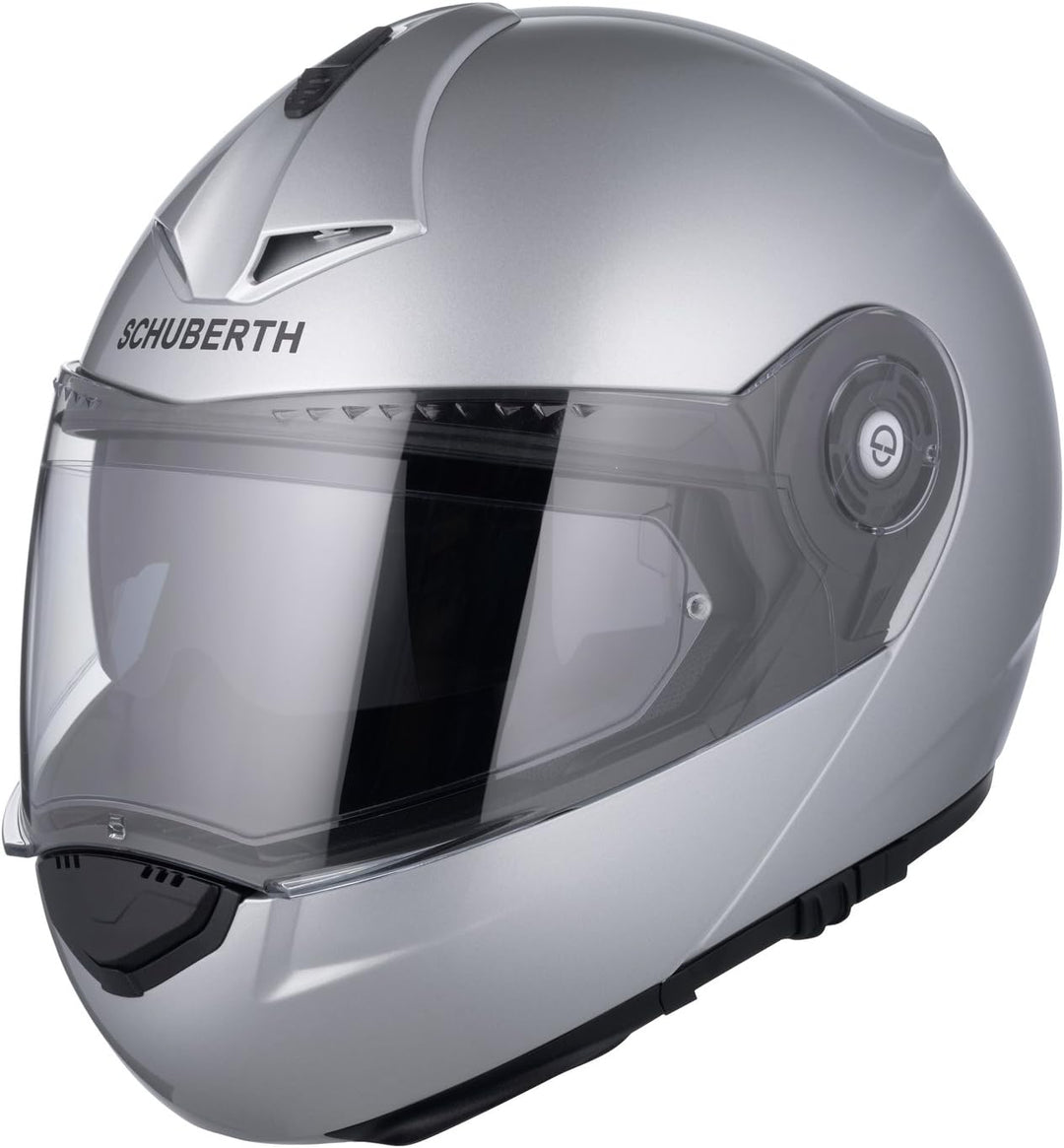 Schuberth C3 Pro Modularhelm, silber-glänzend