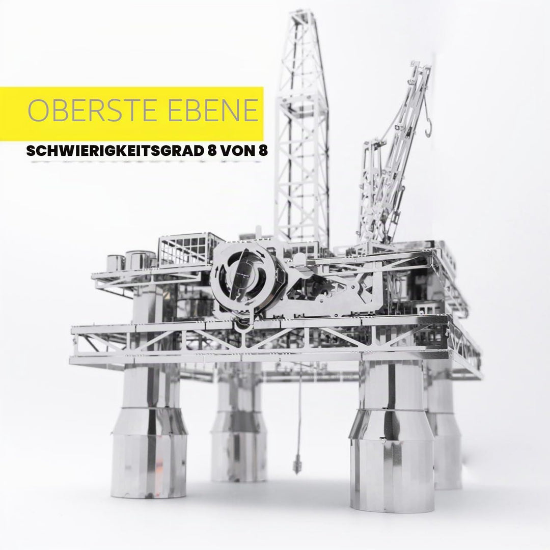 Offshore Drilling Rig Model, Metal Model Kits, Offshore Platform, 3D Metal Puzzle, Treasure Finder 3