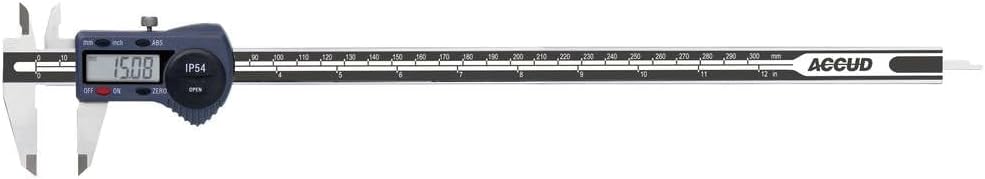 Accud 1601071 Digitaler Messschieber 150 mm IP54