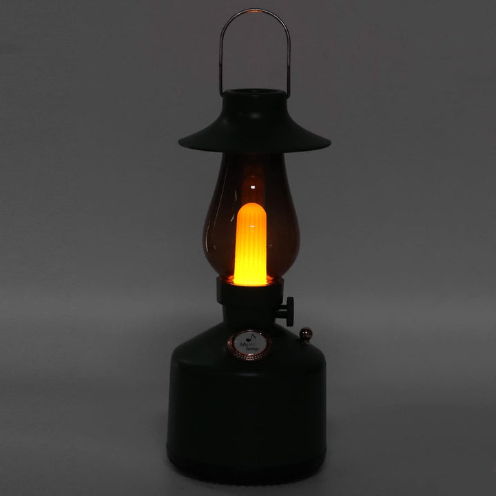 Vintage-Nachtlicht, Retro-Musik-Nachttischlampe, Tragbarer Bluetooth-Lautsprecher mit Dimmbarer, Wei