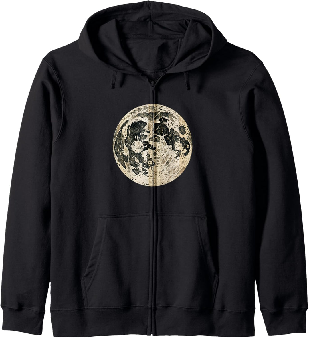Awesome Vintage Moon Kapuzenjacke