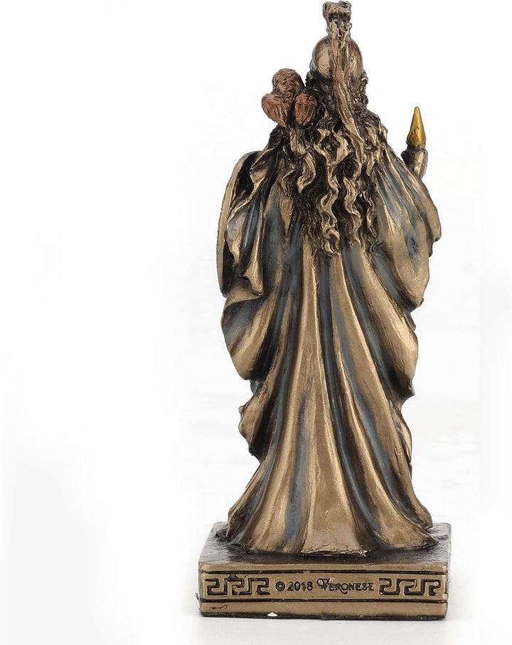 Veronese Design Athena Göttin der Weisheit Miniaturfigur Athena Mehrfarbig, Athena Mehrfarbig