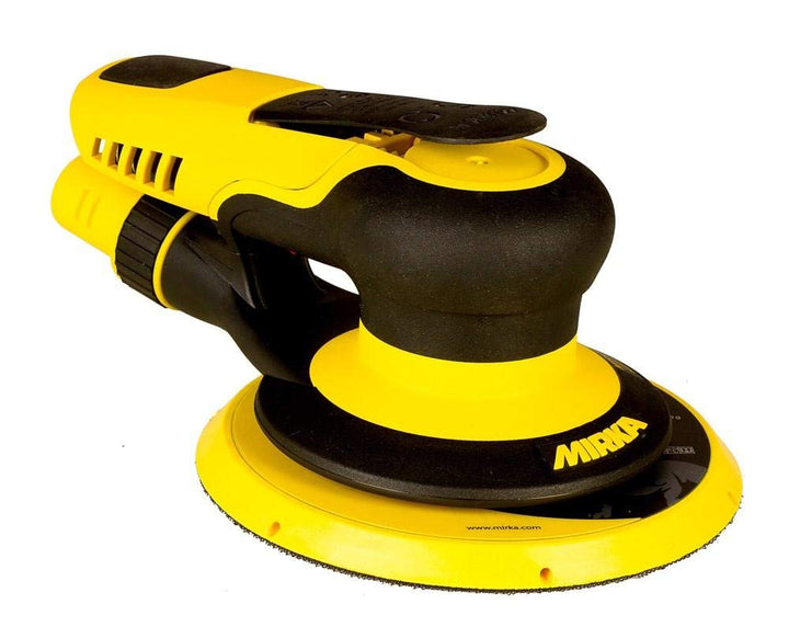 Mirka PROS 650CV / Druckluft Exzenter-Schleifer Schleifmaschine mit Zentral-Absaugung und Klett / fü