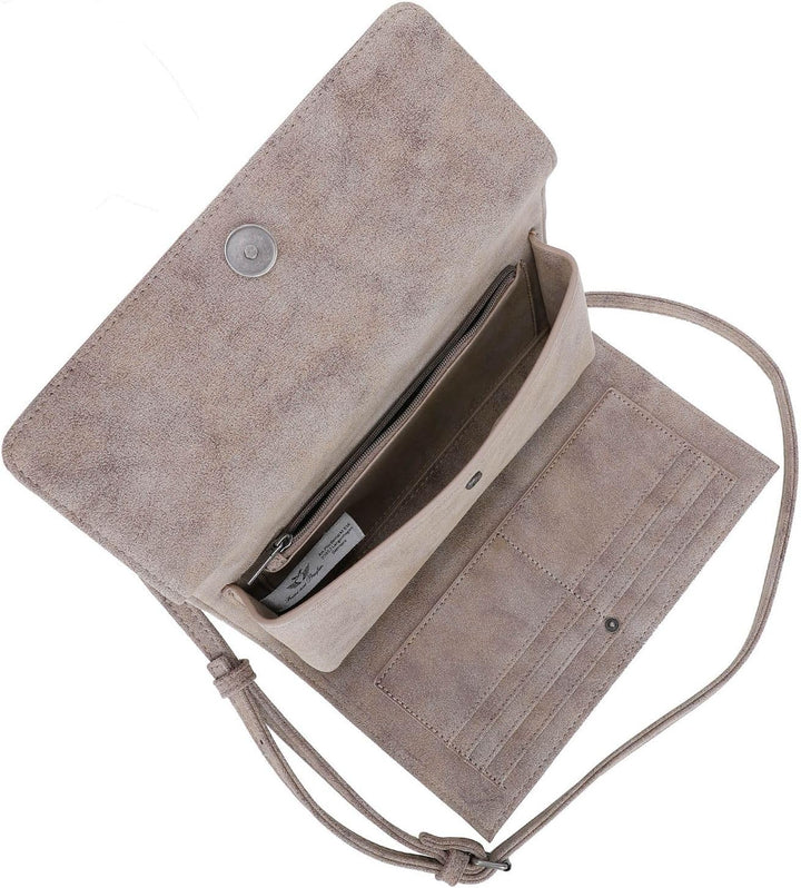Fritzi aus Preussen Damen Flap01 Cross Vintag 459 Old Wood Umhängetasche, One Size