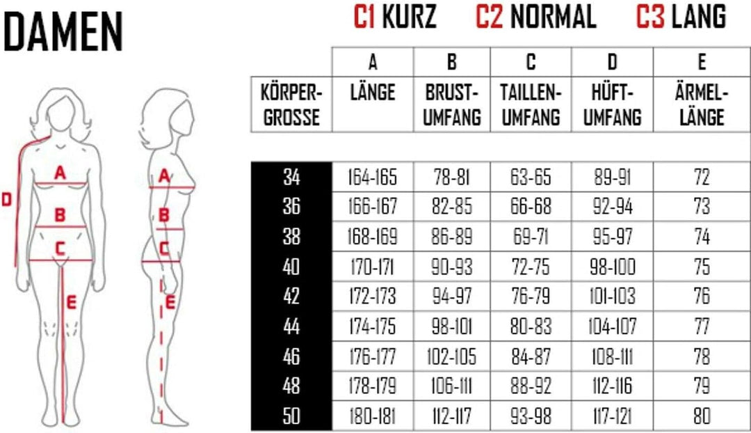 Damen Motorrad Motorradkombi Textil Schwarz Weiss Rose (XS) XS Schwarz, XS Schwarz