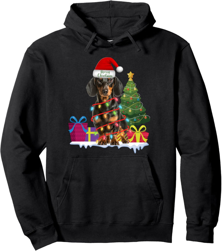 Dackel Dackel Wiener Hund hässlich Weihnachten Pullover Teckels Pullover Hoodie