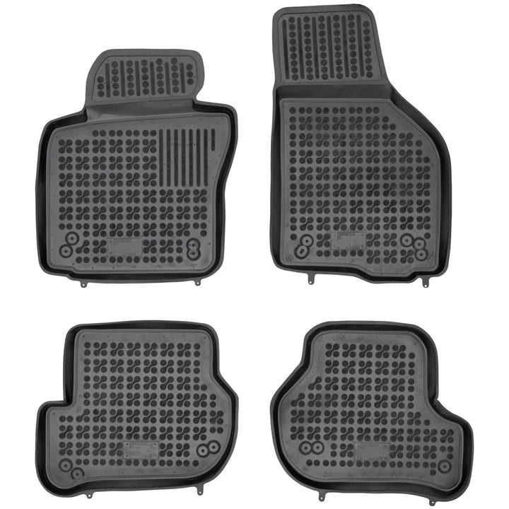 M MOTOS Gummimatten Auto Fussmatte passt für SEAT Leon II MK2 2005-2013 Verbessern Sie Ihren Reiseko