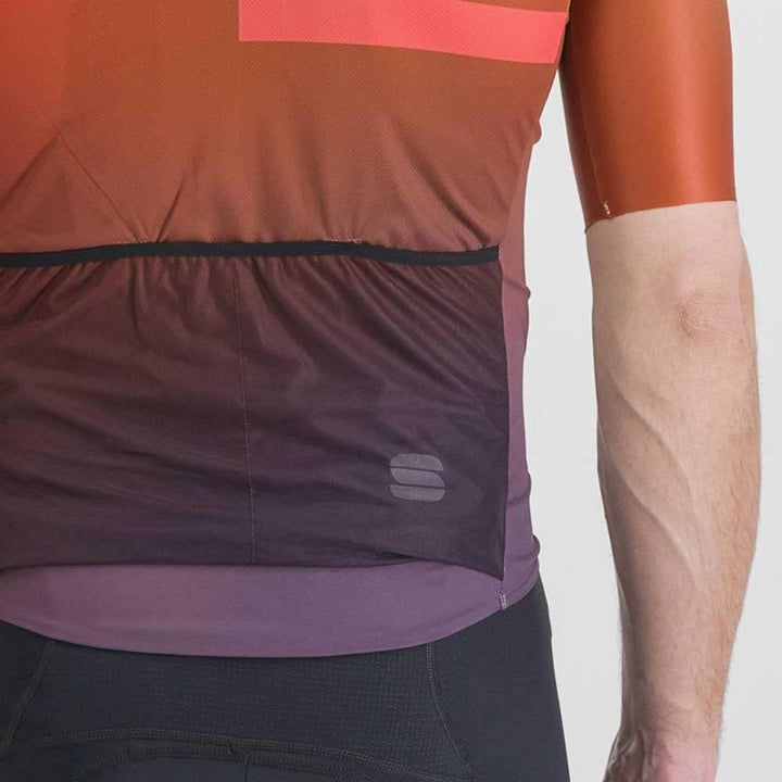 Sportful Herren Bomber Jersey Sweatshirt XXL Cayenna Red Pompelmo
