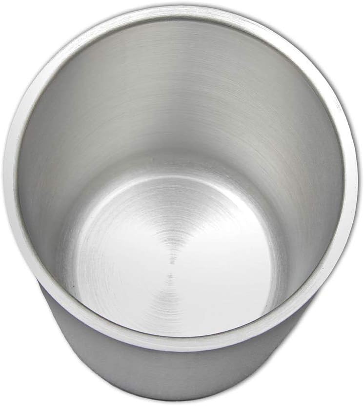 Isosteel VA-9568 Flaschenkühler aus doppelwandigem 18/8 Edelstahl mit matt gebürsteter