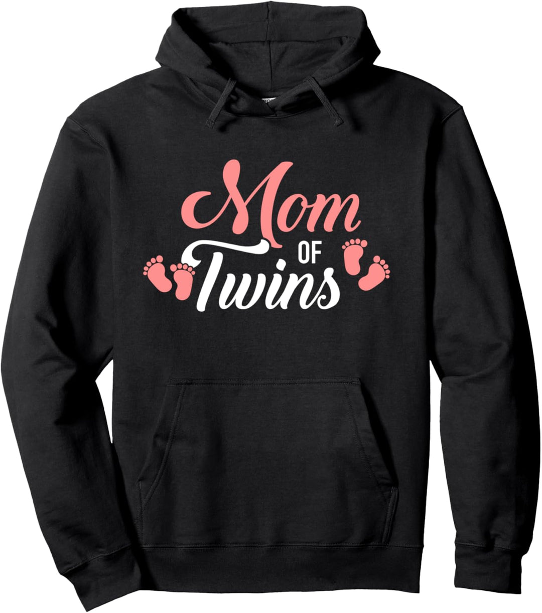 Zwillinge Mama Mom Pullover Hoodie