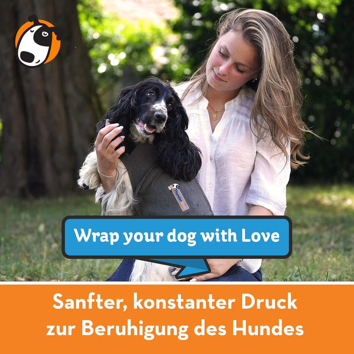 Thundershirt: Beruhigungsweste für Hunde - Grau - Grösse S S Nur Jacke, S Nur Jacke