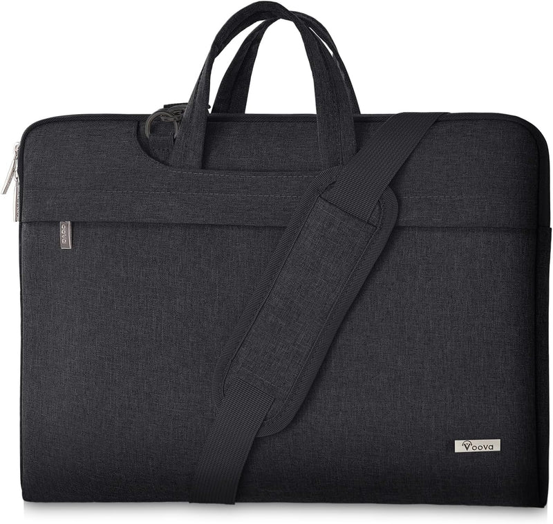 Voova Laptoptasche Tasche 15 15,6 16 Zoll Notebook Schultertasche Umhängetasche Tragetasche Notebook