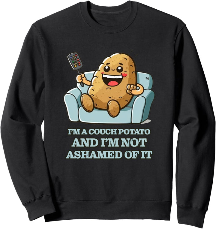Lustige Kartoffel, lustige Kartoffel-Sofa, Kartoffel Sweatshirt