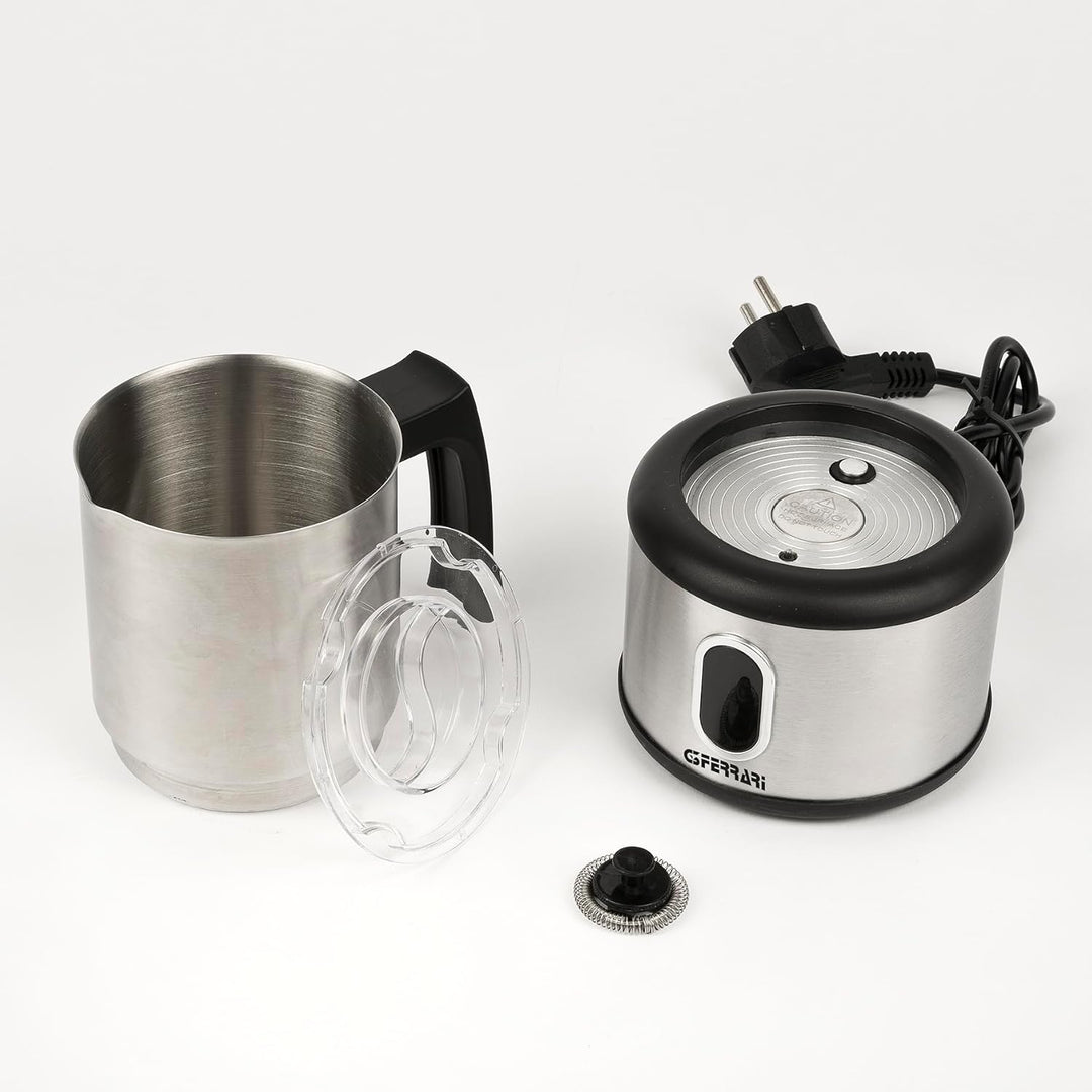 G3 Ferrari G10198 "Choco-Lat" Milchaufschäumer mit abnehmbarem Edelstahlbecher, 600 W, Fassungsvermö