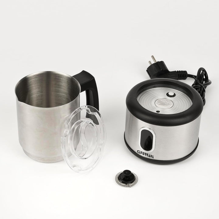 G3 Ferrari G10198 "Choco-Lat" Milchaufschäumer mit abnehmbarem Edelstahlbecher, 600 W, Fassungsvermö