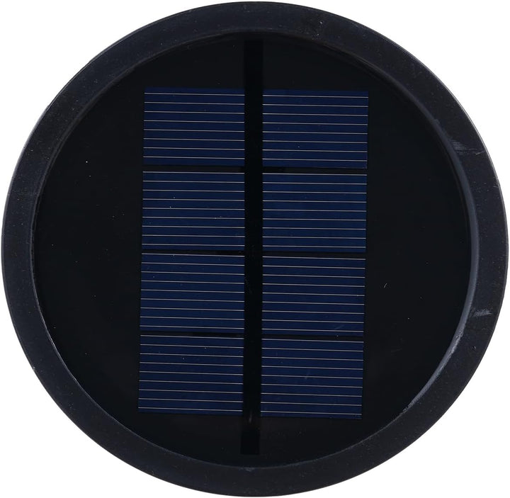 2 Stück Solarleuchten Ersatzteile Top 8,12cm, LED 15LM Solarlampen Ersatz Solarpanel 600 mAh, Solar