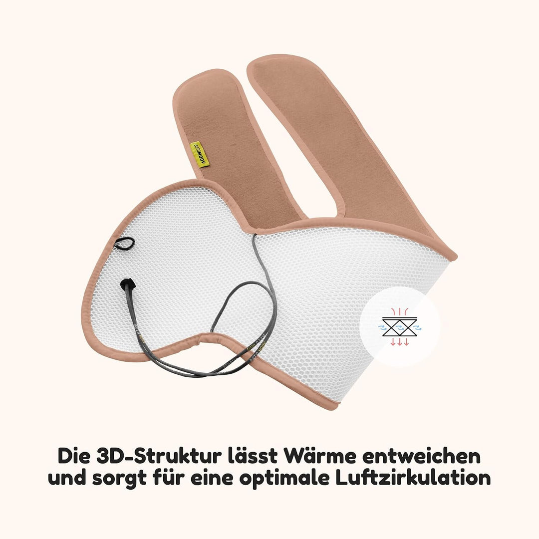 Aeromoov - Baby Sitzauflage Air Layer - Einlage Für Autositz oder Kinderwagen - Gruppe 2/3 mit Beine