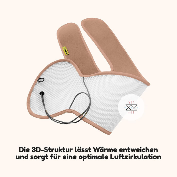 Aeromoov - Baby Sitzauflage Air Layer - Einlage Für Autositz oder Kinderwagen - Gruppe 2/3 mit Beine