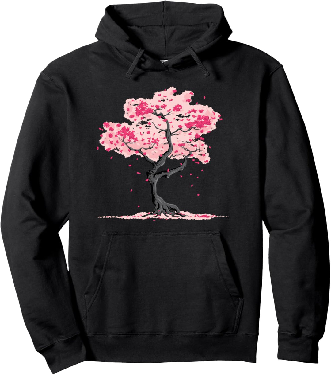Japanisch Sakura Cherry Blossom Pullover Hoodie