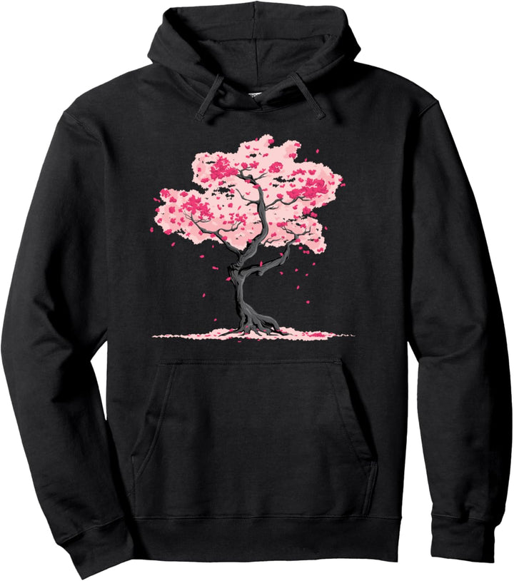 Japanisch Sakura Cherry Blossom Pullover Hoodie