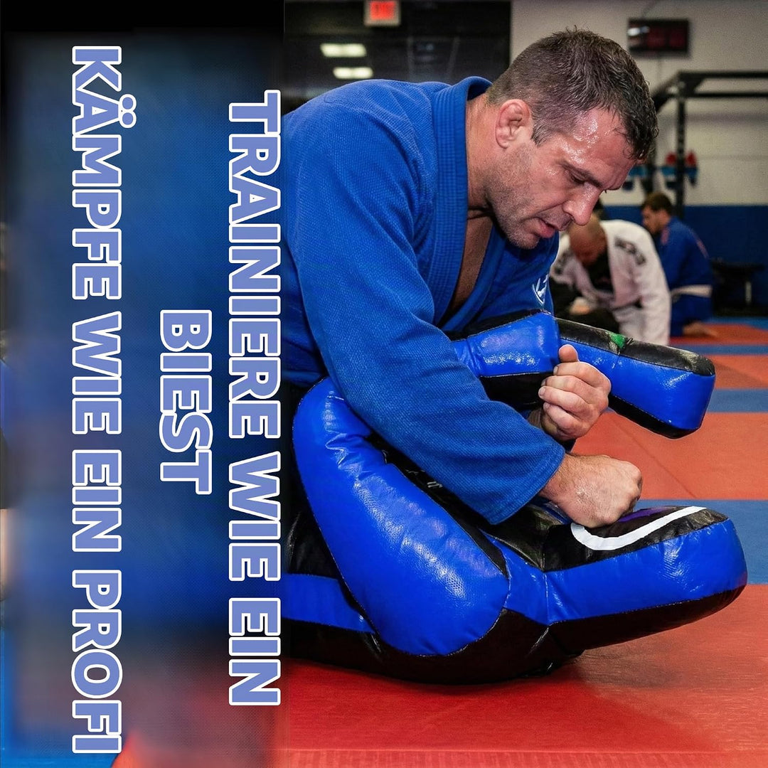 MMA Grappling Dummy 180 cm – Judo, Wrestling, BJJ, Selbstverteidigungstraining Dummy Vinylstoff Unge