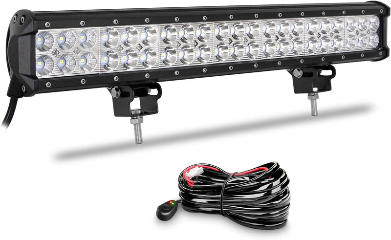 Willpower 20 Zoll 51CM 126W Led Arbeitsscheinwerfer Bar Led Scheinwerfer 12V 24V Wasserdicht Flutlic