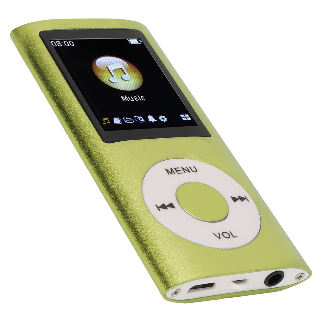 MP3-Player/MP4-Player, MP4-Musikplayer Unterstützt Bis zu 64 GB TF-Karte, Digitaler 1,8-Zoll-LCD-Bil