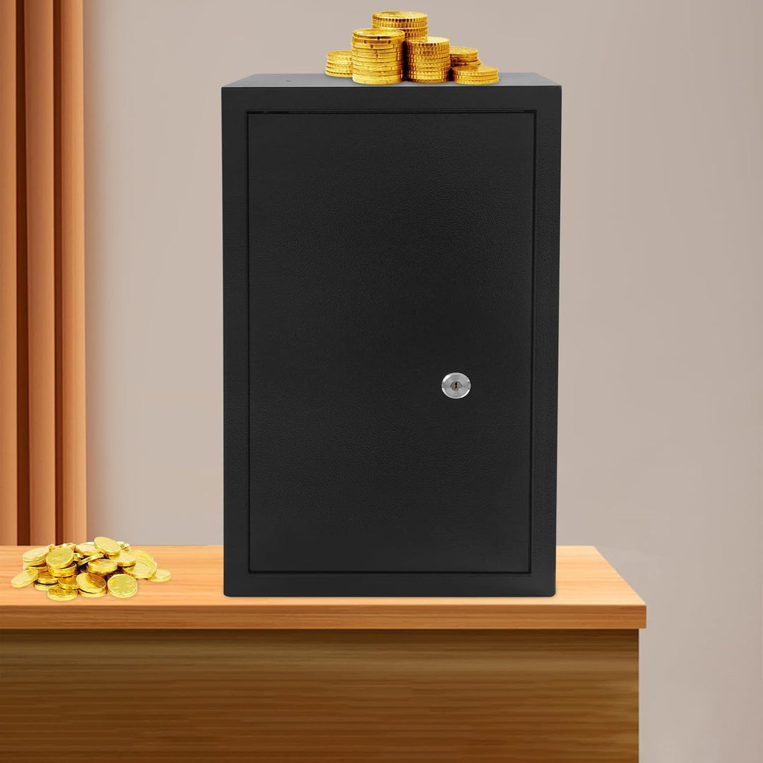 Safe Tresor mit Schlüssel, Safe Tresore für Zuhause, Feuerfester Tresor mit Schlüssel, Heimsafeschra