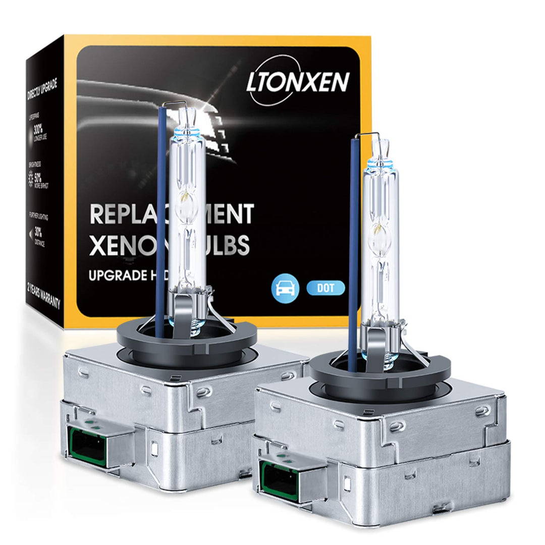 LTONXEN D3S Xenon 8000K Brenner, 12V 35W Kalt blau Auto Scheinwerferlampe HID Entladungs Lampe Ersat