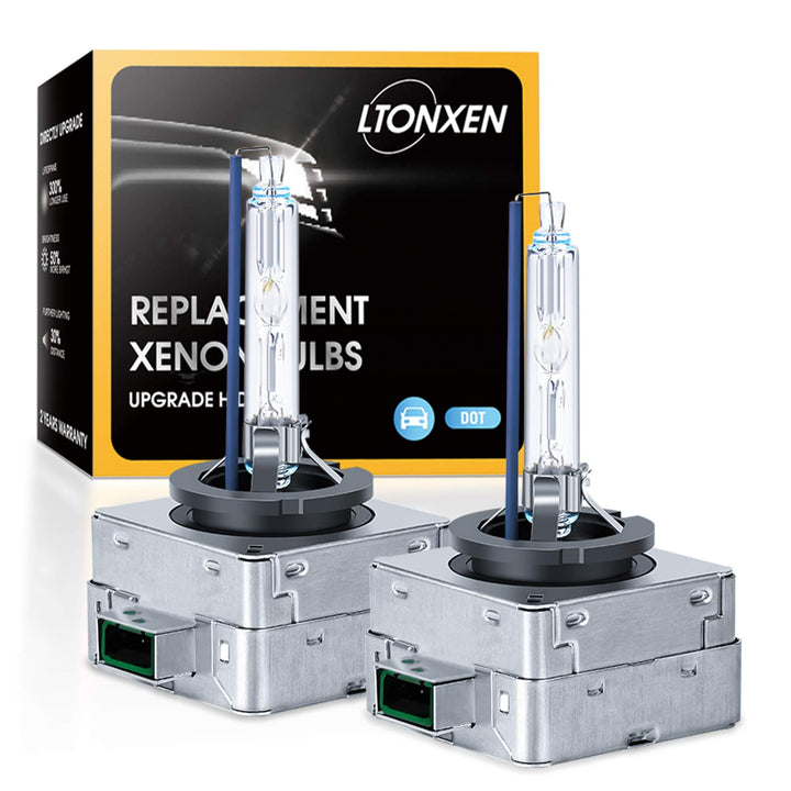 LTONXEN D3S Xenon 8000K Brenner, 12V 35W Kalt blau Auto Scheinwerferlampe HID Entladungs Lampe Ersat