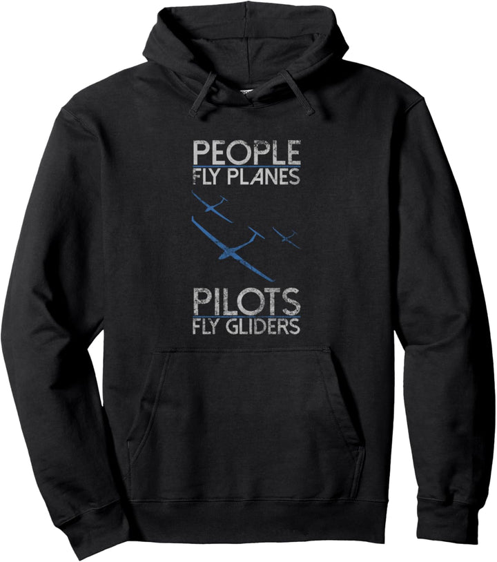 Segelflugzeug Piloten Fliegen Segelflugzeug Segelflieger Pullover Hoodie