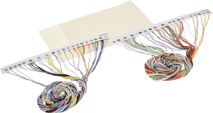 Dimensions Zählmusterpackung mit Zählmuster, Baumwolle, Gold, 1 Kabinenfieber, Kabinenfieber