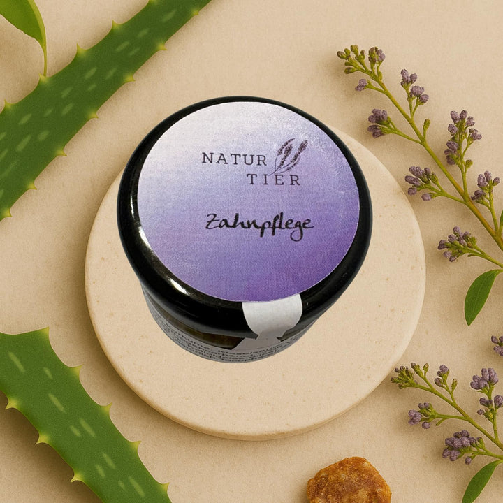 Zahnpflege, Zahnpasta 30 ml - 100% Natürliche Inhaltsstoffe - Hund, Katze, Pferd