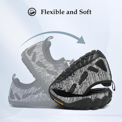 SAGUARO Barfussschuhe Herren Minimalistische Traillaufschuhe Damen Laufschuhe Outdoor Sport Fitnesss
